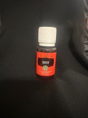 Young Living Raven Essential Oil Blend - Red Label with White Cap. 15 ml